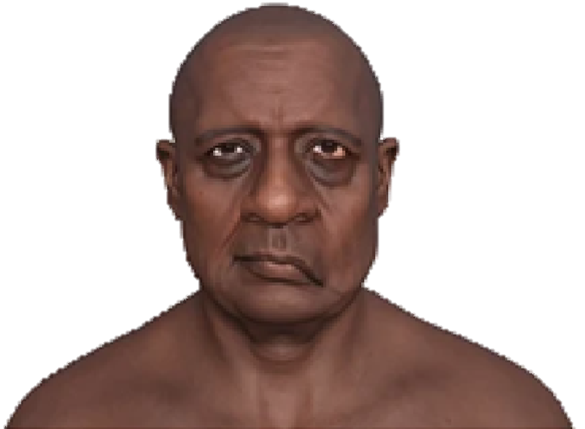 Man's face